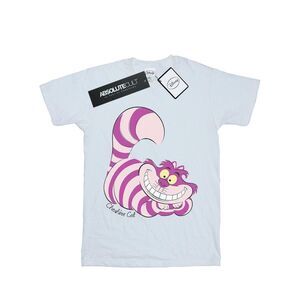 Alice In Wonderland Mens Cheshire Cat Cotton T-Shirt / White